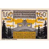 1.60 Mark Kraftverkehrsgesellschaft