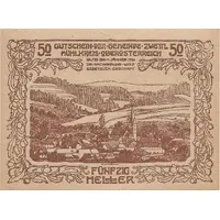 50 Heller Zwettl im Mühlkreis