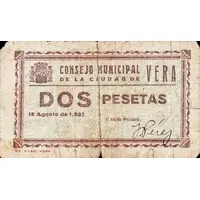 2 Pesetas Vera