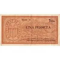 1 Peseta Collbató