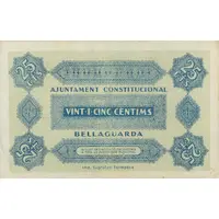 25 Céntimos Bellaguarda