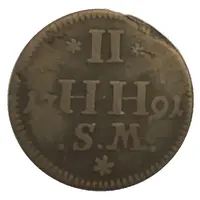 2 Heller - Frederick IV