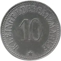 10 Pfennig - Wunsiedel