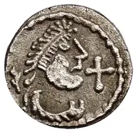 Denier - Moneyer Adalsar Quentovic mint