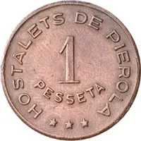 1 Peseta - Cooperativa Agrícola