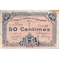 50 centimes - Chambre de Commerce de Châteauroux [36]