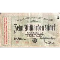 10 000 000 000 Marks