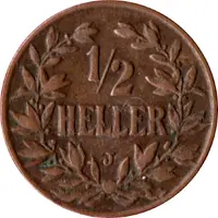 1/2 Heller - Wilhelm II