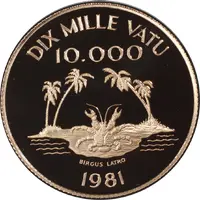 10 000 Vatu Independence