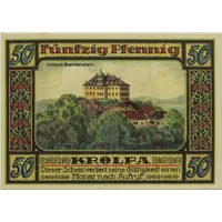 50 Pfennig Municipalities Series - Krölpa