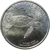 50 Colones Hawksbill turtle