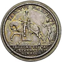 Medal - Martin Peller von Schoppershof and the laying of the foundation stone of the Pellerhaus