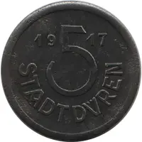 5 Pfennig - Düren