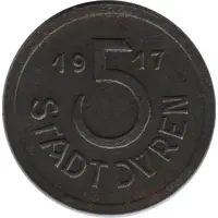 5 Pfennig - Düren