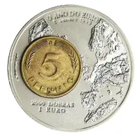 2000 Dobras Germany - 5 Pfennig