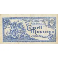 25 Céntimos Ribarroja d'Ebre