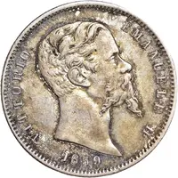 1 Lira - Victor Emmanuel II Bologna