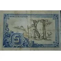 5 Pesetas Banco de España - Bilbao