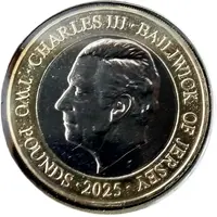 2 Pounds - Charles III Dunkirk - Never Surrender