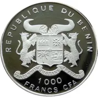 1000 Francs CFA 35 Years of Independence