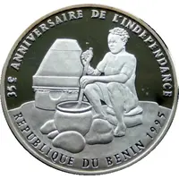 1000 Francs CFA 35 Years of Independence