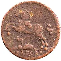 1 Pfennig - George II William