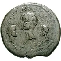 Dupondius - Augustus L VOLVSIVS SATVR ACHVL, Achulla