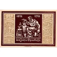 100 Pfennig Städtische Sparkasse