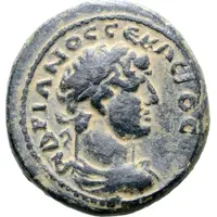 Æ20 - Hadrianus ΦΙΛΑΔΕΛΦΕΩΝ, Philadelphia, Syria