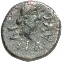 Æ16 - Tiberius C APRON DOIO IIVIR