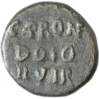 Æ16 - Tiberius C APRON DOIO IIVIR