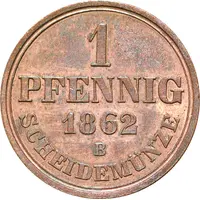 1 Pfennig - George V