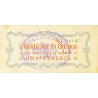 1 Peseta Guissona