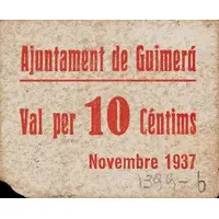 10 Céntimos Guimerà