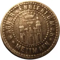 5 Pfennig - Mettmann Wagner and Englert G.M.B.H.