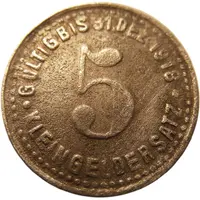 5 Pfennig - Mettmann Wagner and Englert G.M.B.H.