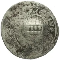 1 Prague Groschen Counterstamped