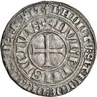 1 Turnose 'Groschen Tournois' - William II