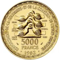 5000 Francs CFA Monetary Union, Essai