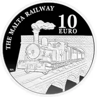 10 Euros Malta Railway - Tunnel