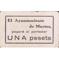 1 Peseta Martos