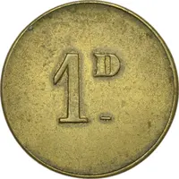 1 Penny Columpios Anglo-Hispano