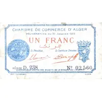 1 Franc Chamber of Commerce