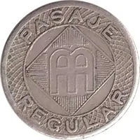 Token - Pasaje Regular San Juan, Puerto Rico