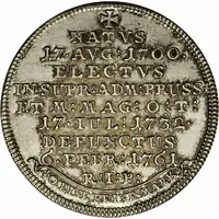 1/4 Thaler - Clemens August Death of the Grandmaster