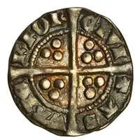 1/2 Penny - Edward I Second coinage, Class I, Waterford