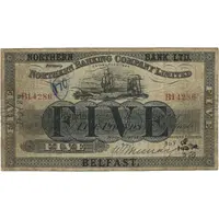 5 Pounds Northern Bank