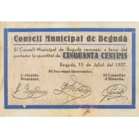 50 Céntimos Begudà