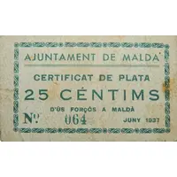 25 Céntimos Maldà