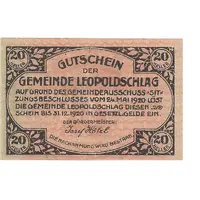 20 Heller Leopoldschlag